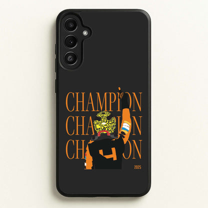 Lando Champion 2025 Galaxy A36 Case