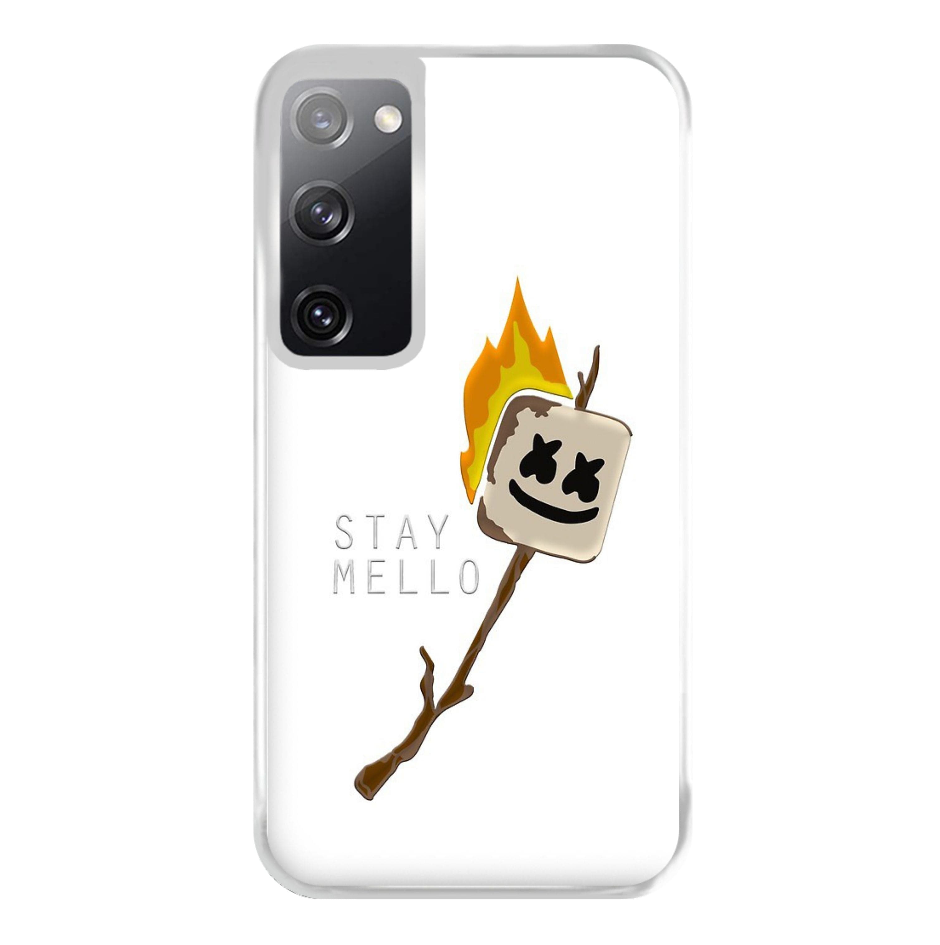 Stay Mello White Helmet DJw - White Helmet DJ Phone Case