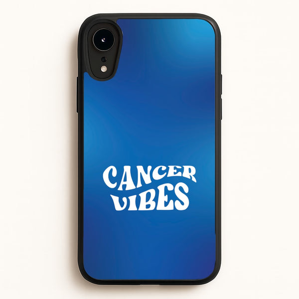 Cancer Vibes Gradient Zodiac iPhone XR Case