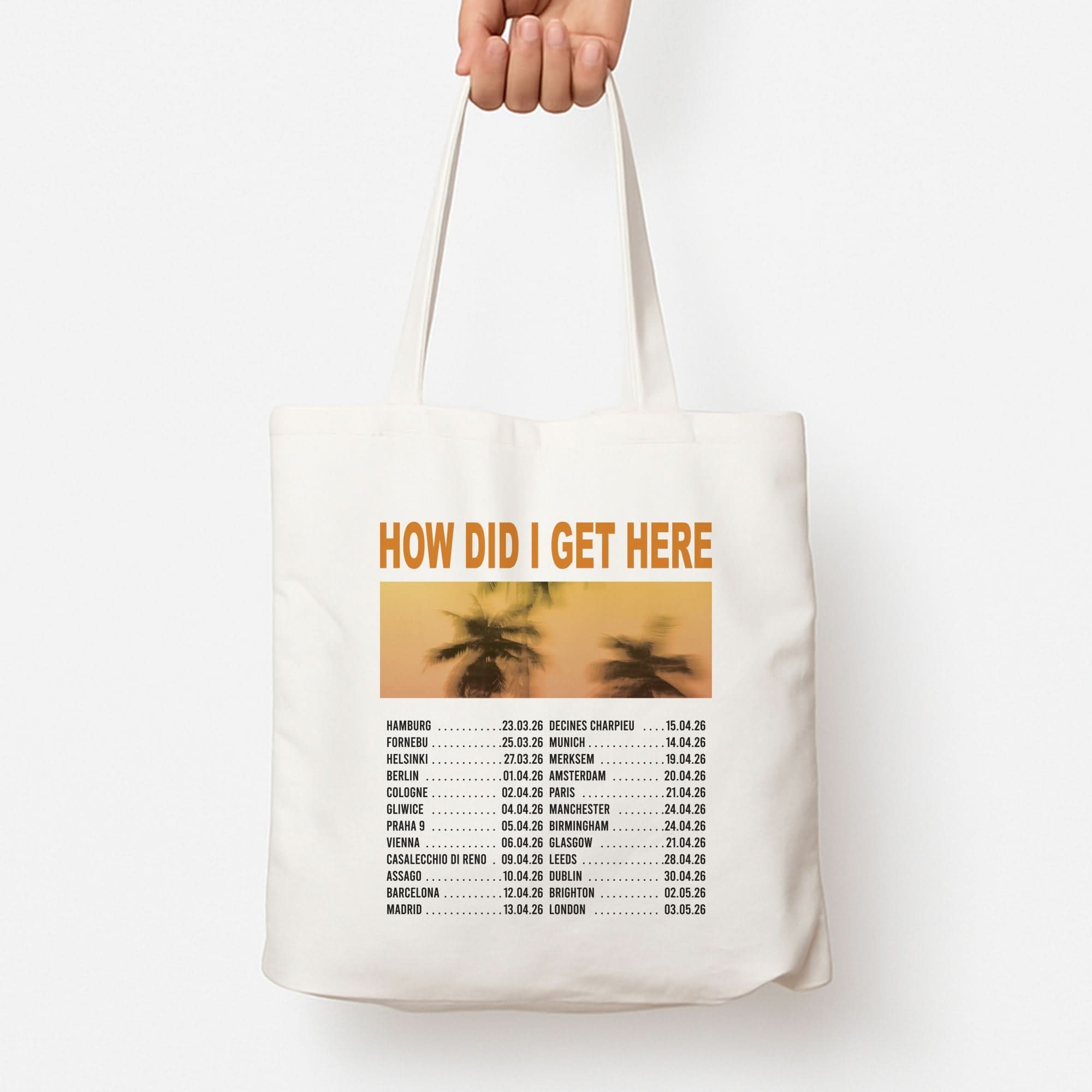 HDIGH Tour 2026 Tote Bag