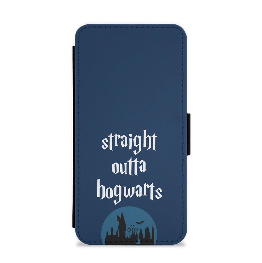 Straight Outta Hogwarts - Harry Potter Flip / Wallet Phone Case
