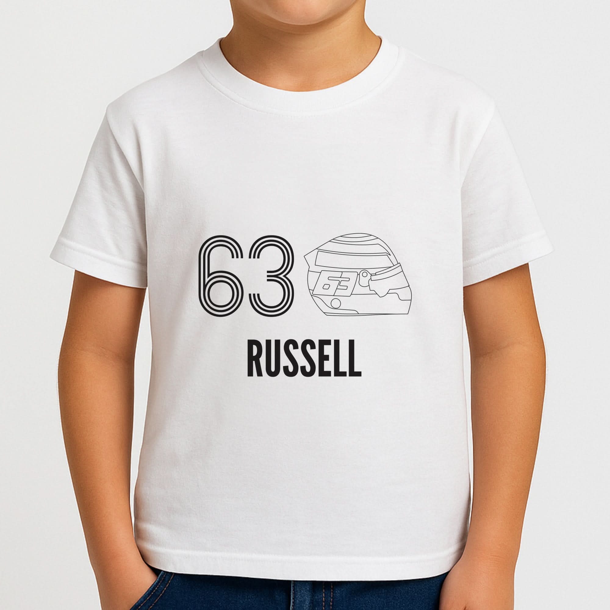 Russell Helmet 2026 Boys T-Shirt