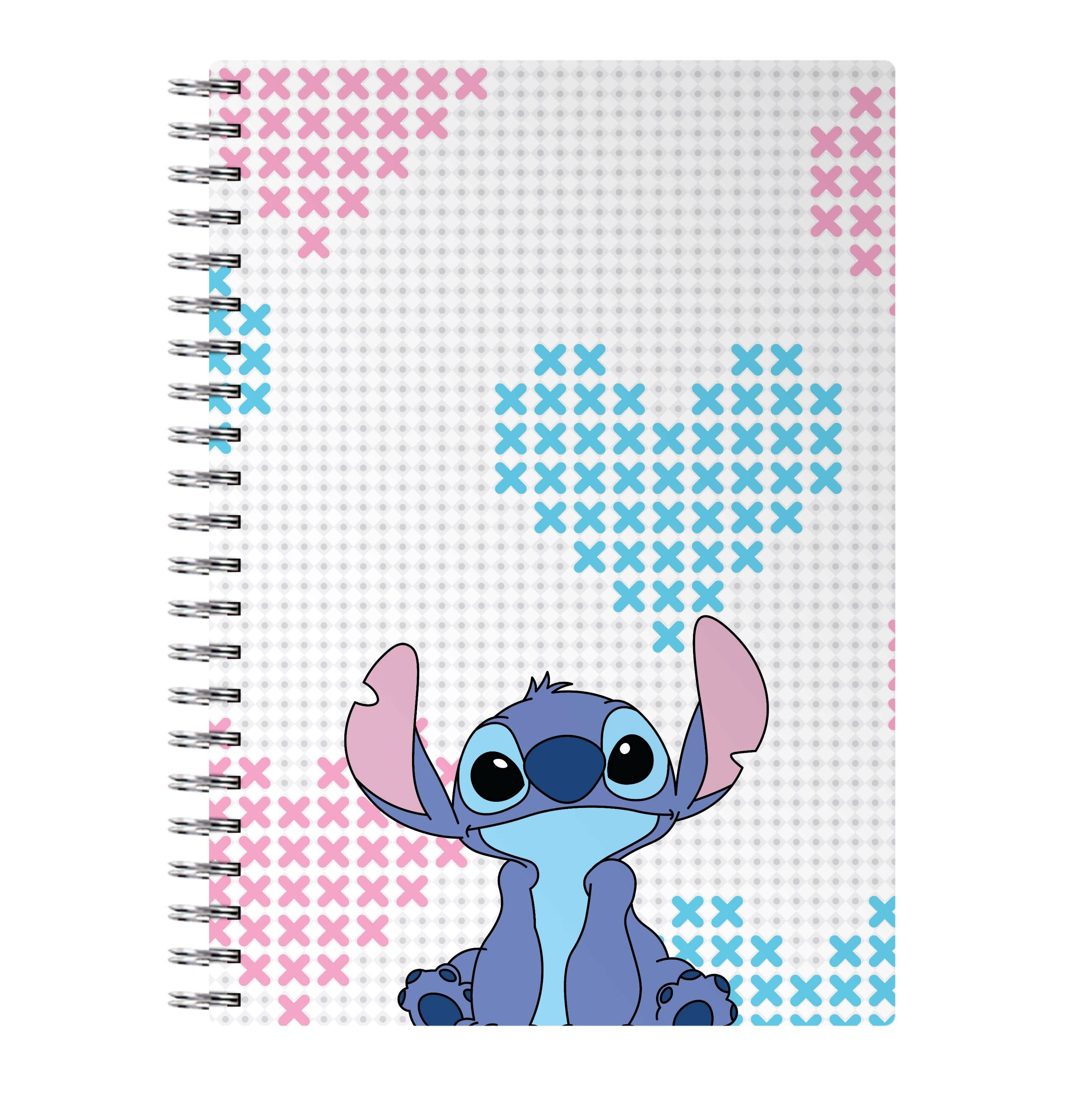 Blue Alien Hearts Notebook