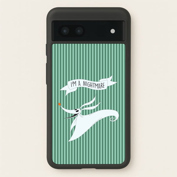 Stripey I'm A Nightmare Google Pixel 6a Case