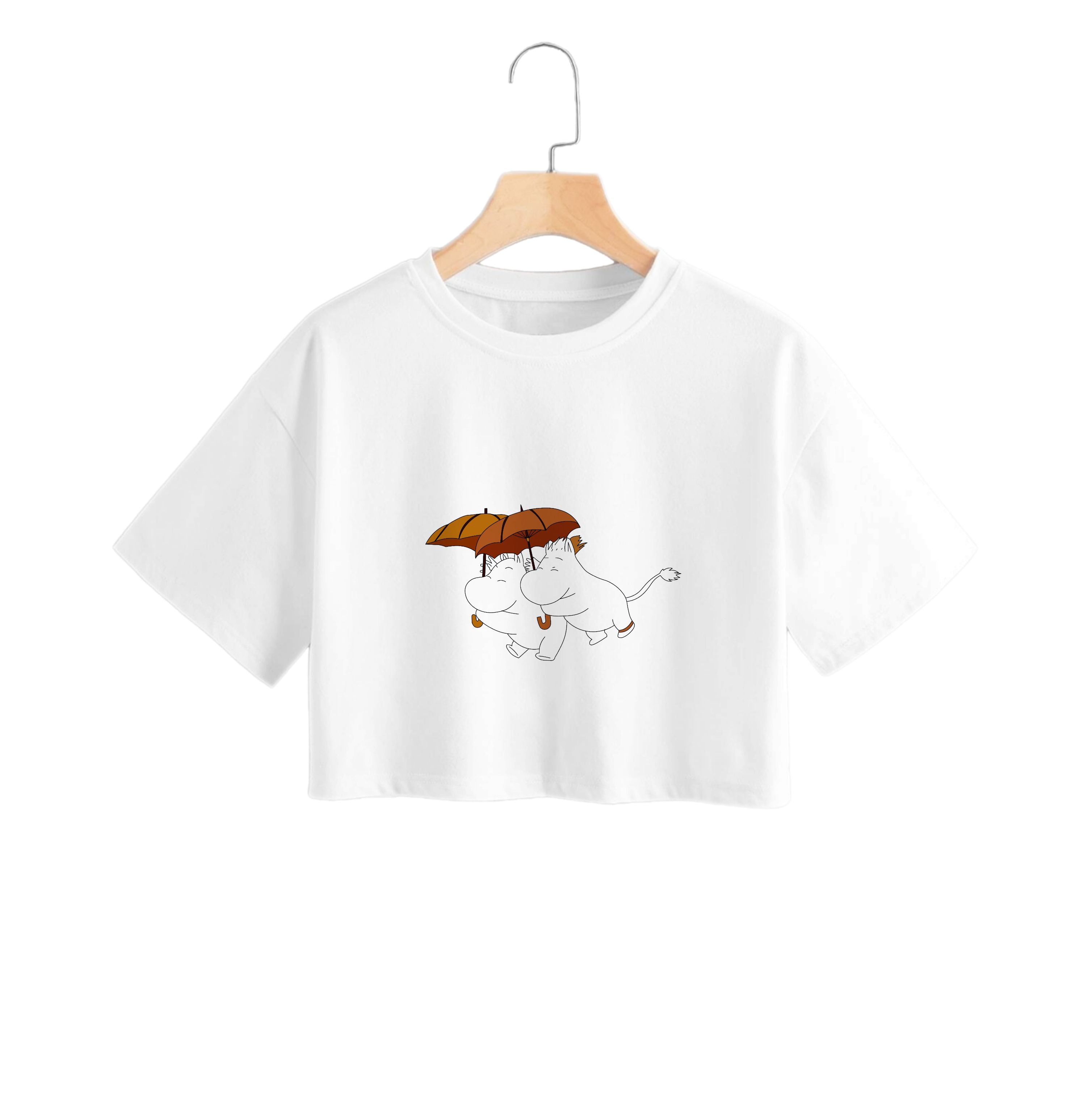 Moom Umbrellas Crop Top