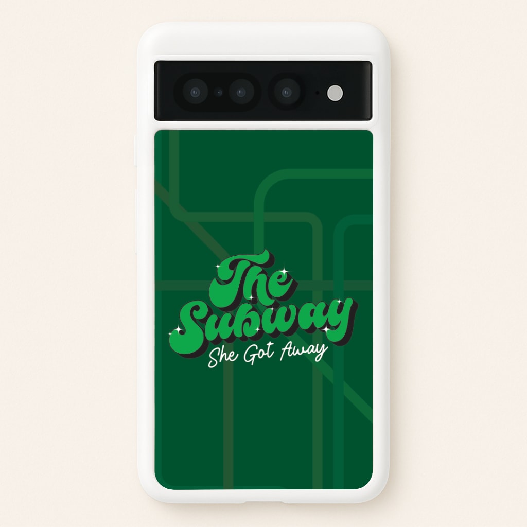 Subway Green Google Pixel 7 Pro Case