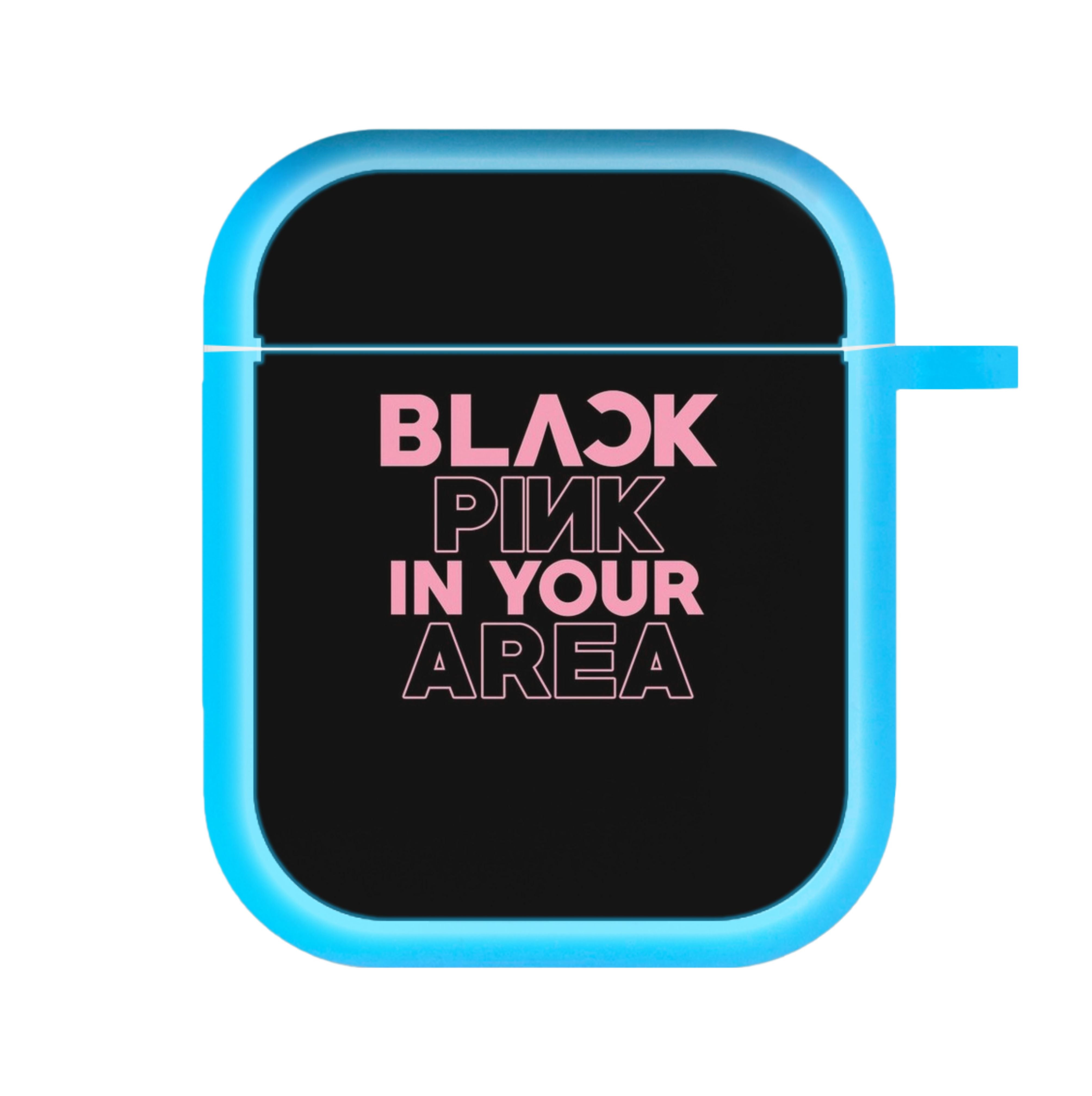 Girl K-Pop Band In Your Area - Black AirPods Case