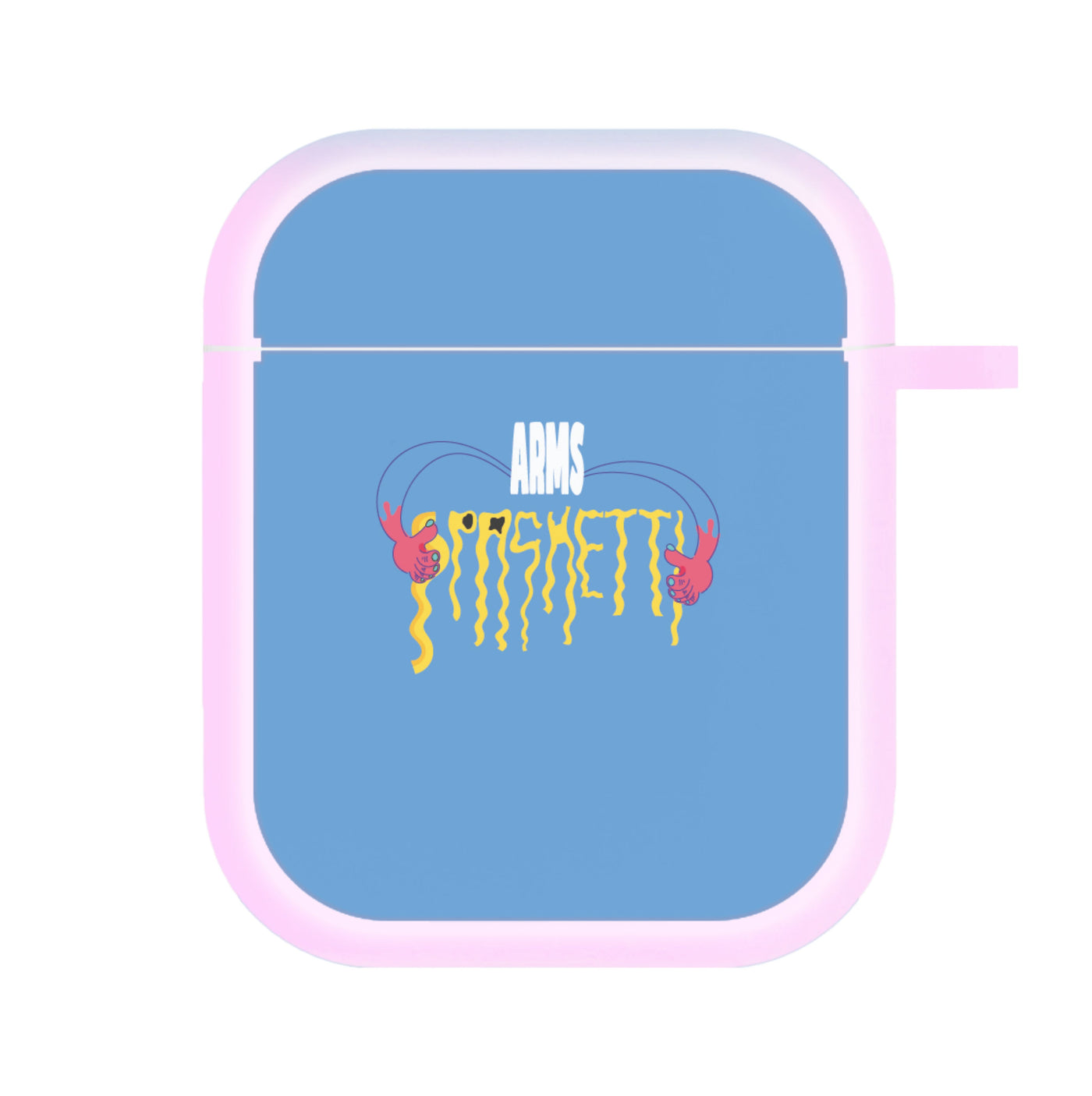 Arms Spaghetti - Blue AirPods Case