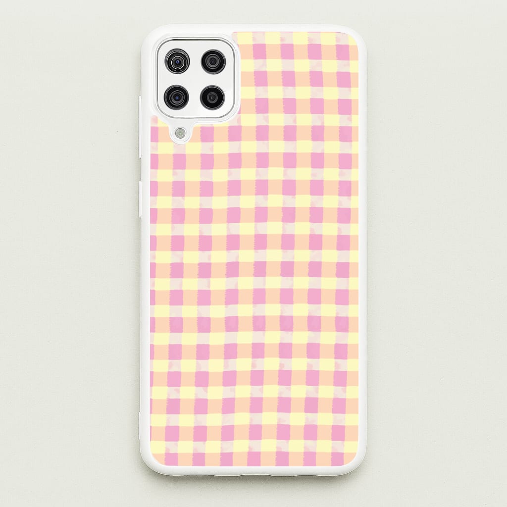 Fruit Punch Gingham Galaxy A12 Case