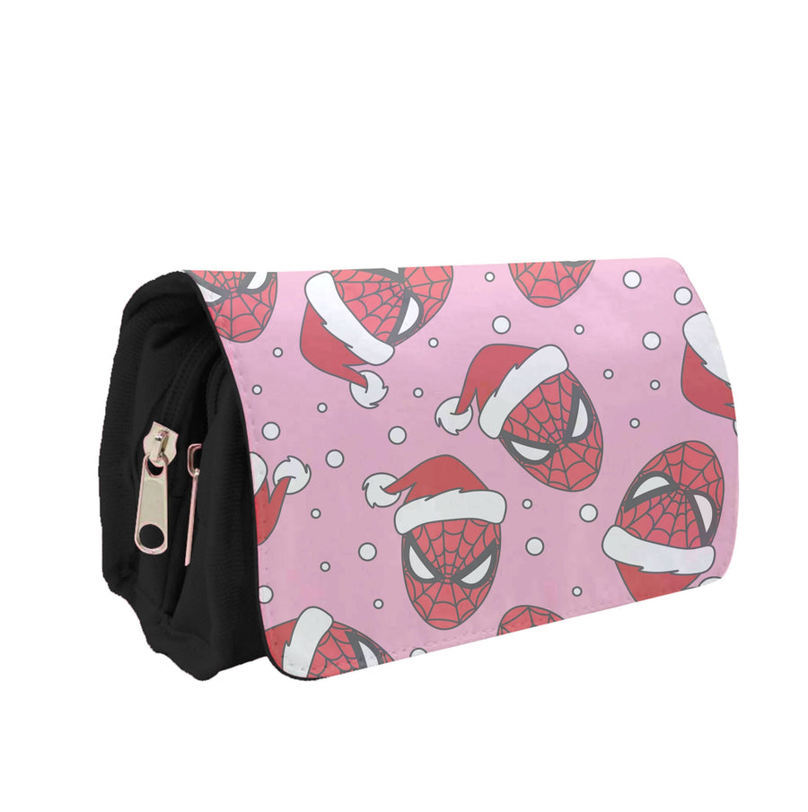 Spider Christmas Pattern Pencil Case