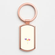 Mum Watercolour Balloons Luxury Keyring 4