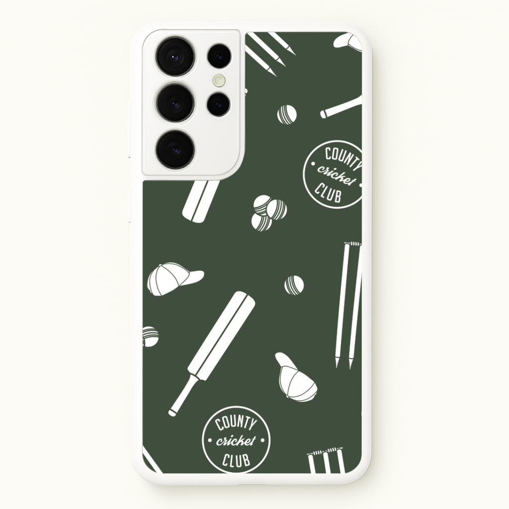 Cricket Props Pattern Galaxy S21 Ultra Case