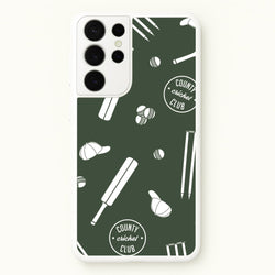 Cricket Props Pattern Galaxy S21 Ultra Case