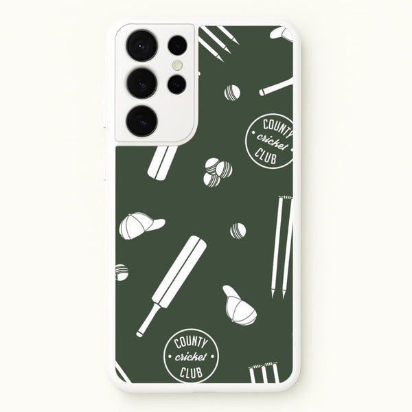 Cricket Props Pattern Galaxy S21 Ultra Case