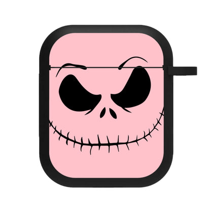 Pink Jack Skeleton AirPods Case