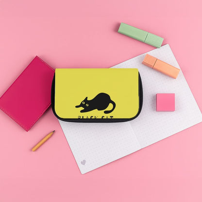 Black Cat Energy Pencil Case