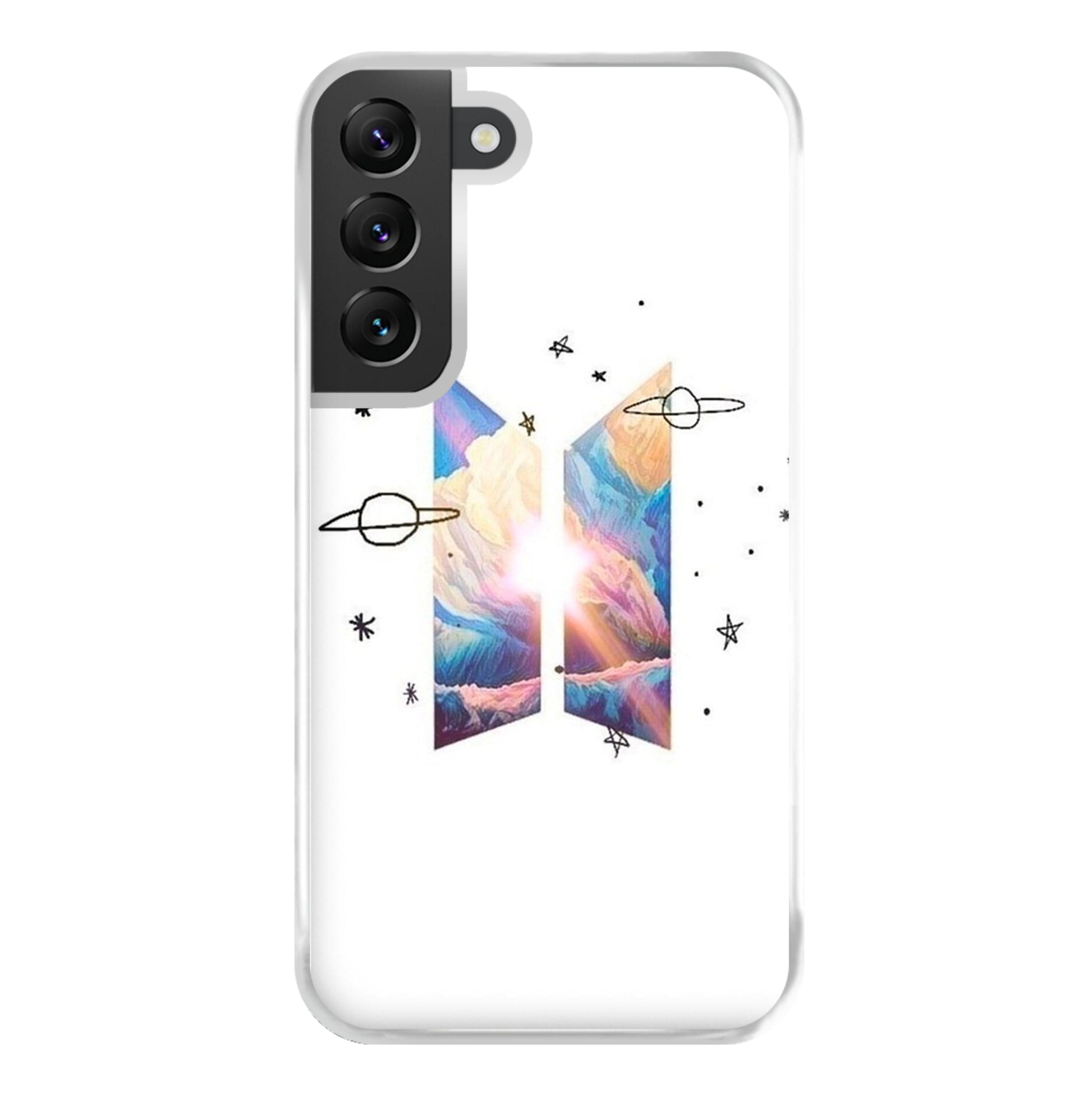 Space K-Pop Band Logo Phone Case