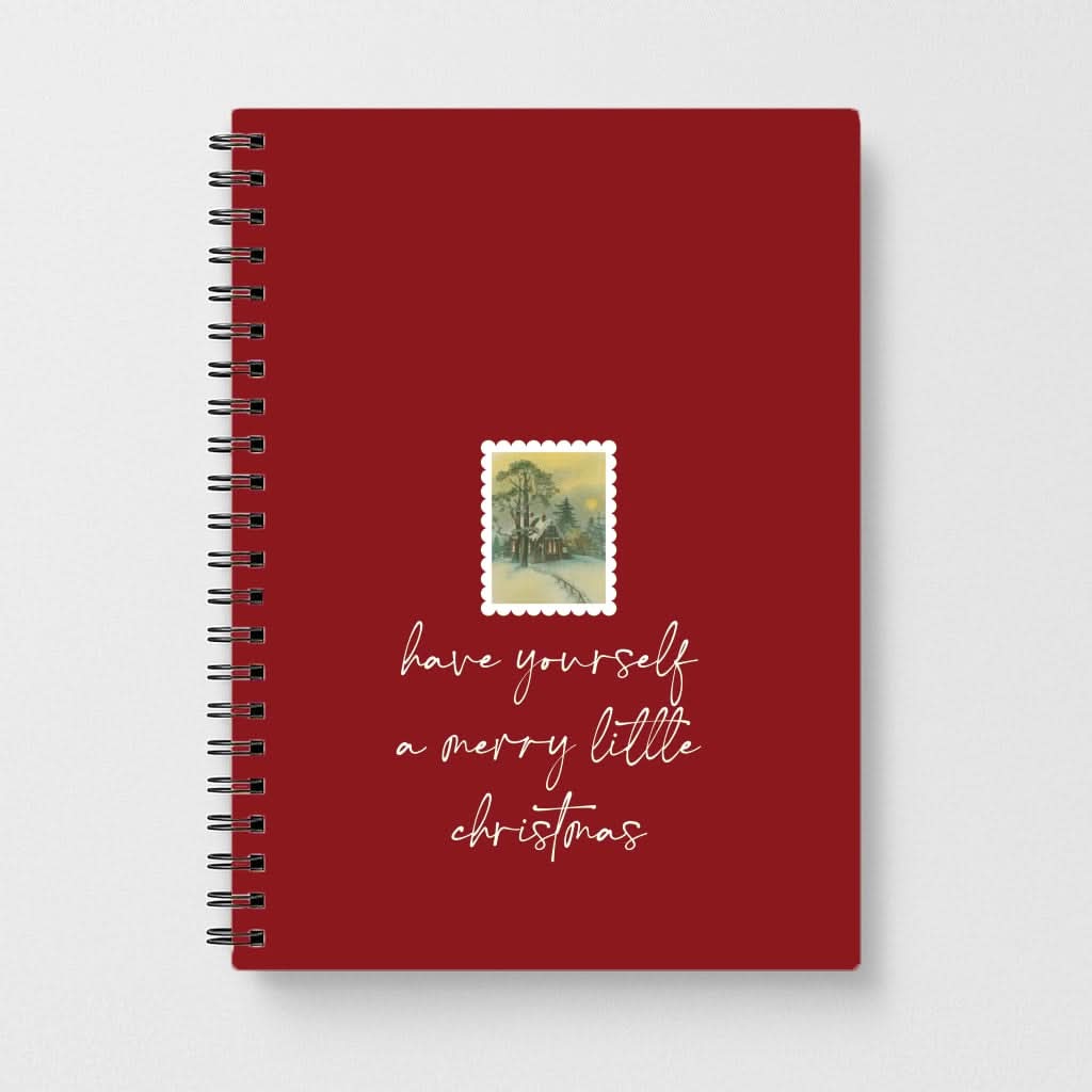 A Merry Little Christmas Stamp Notebook