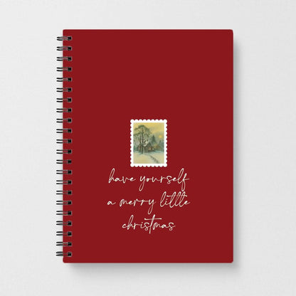 A Merry Little Christmas Stamp Notebook