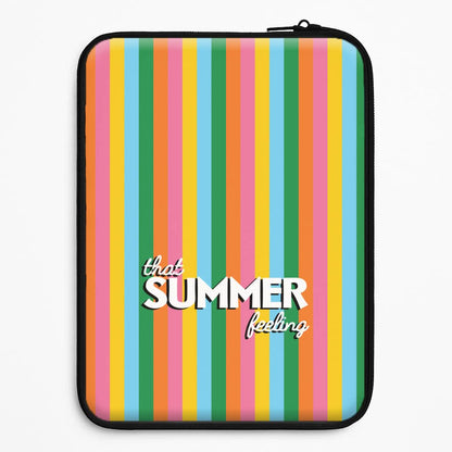 That Summer Feeling Stripes Universal Laptop Sleeve