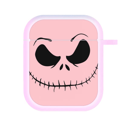 Pink Jack Skeleton AirPods Case