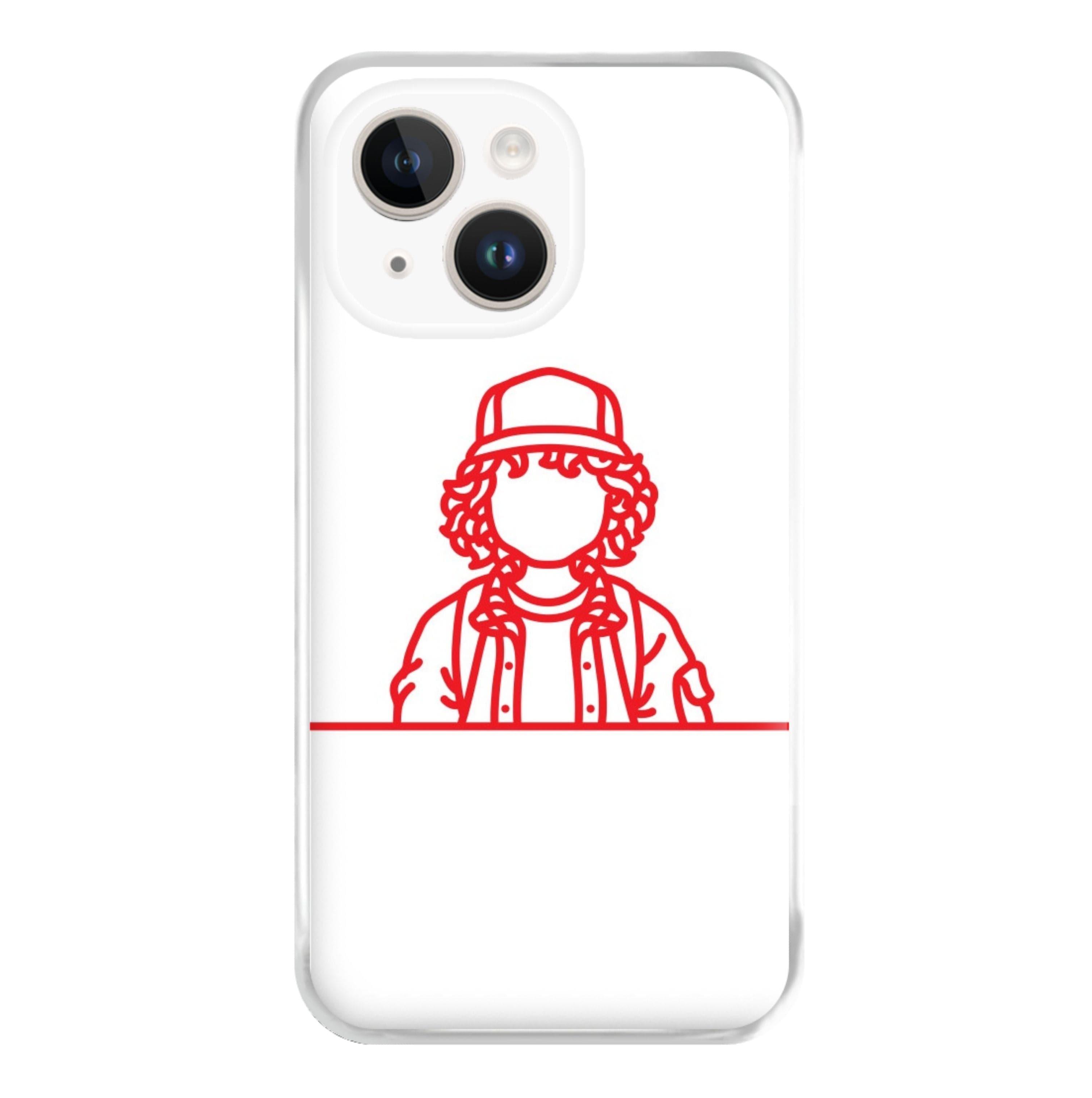 Dustin Outline Phone Case