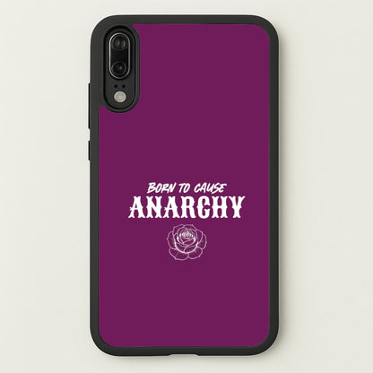 Born To Cause Anarchy Huawei P20 Case