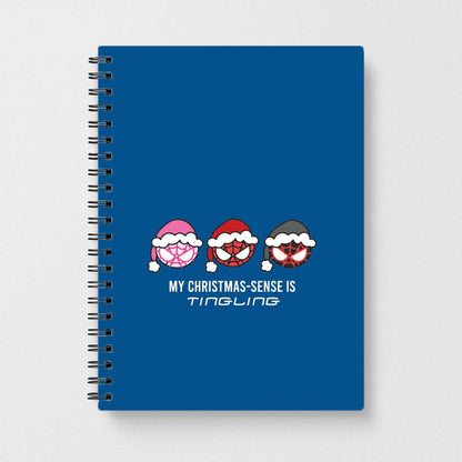 Spider Hero Christmas Sense Notebook