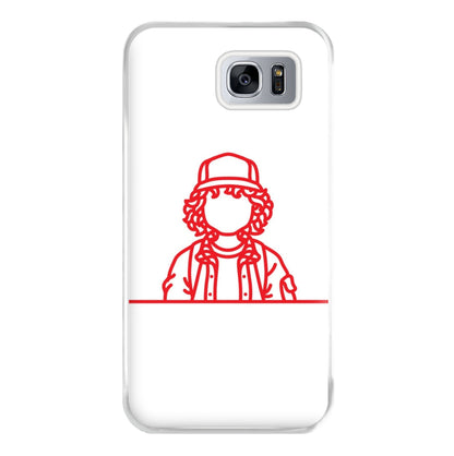 Dustin Outline Phone Case