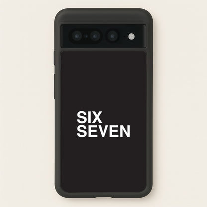 6 7 Black Google Pixel 7 Pro Case