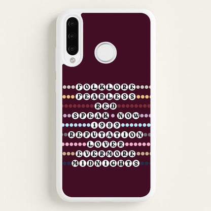 Concert Bracelets  Huawei P30 Lite Case