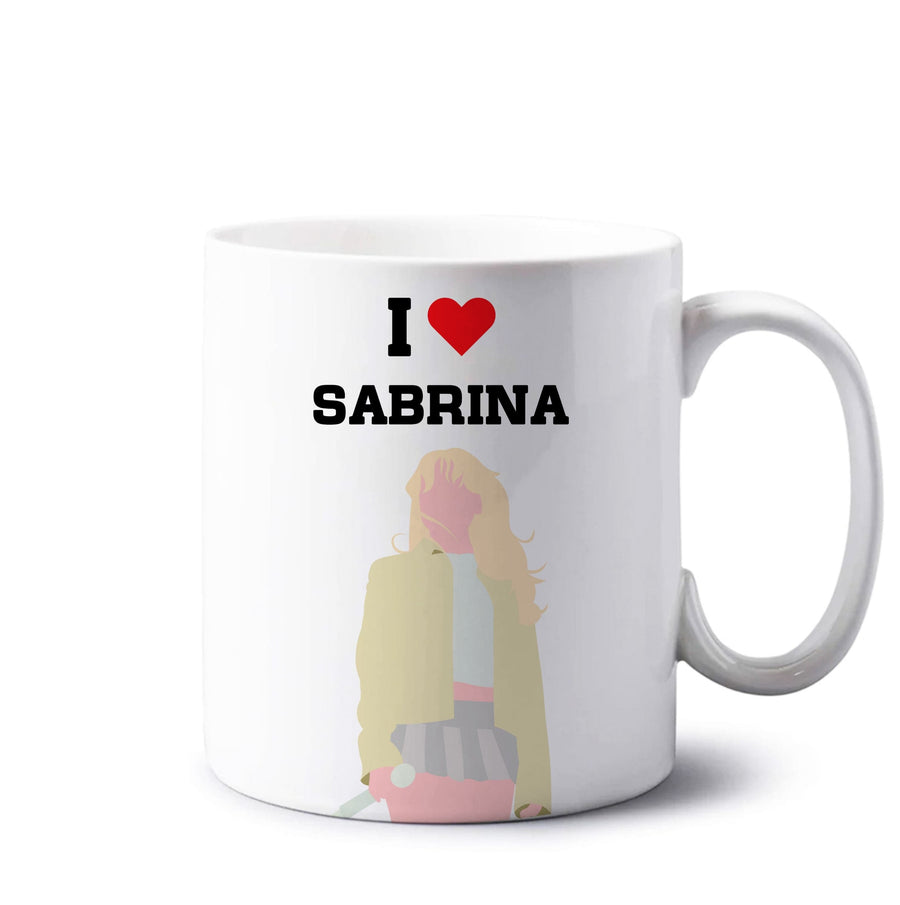 I Love Sabrina Carpenter Mug