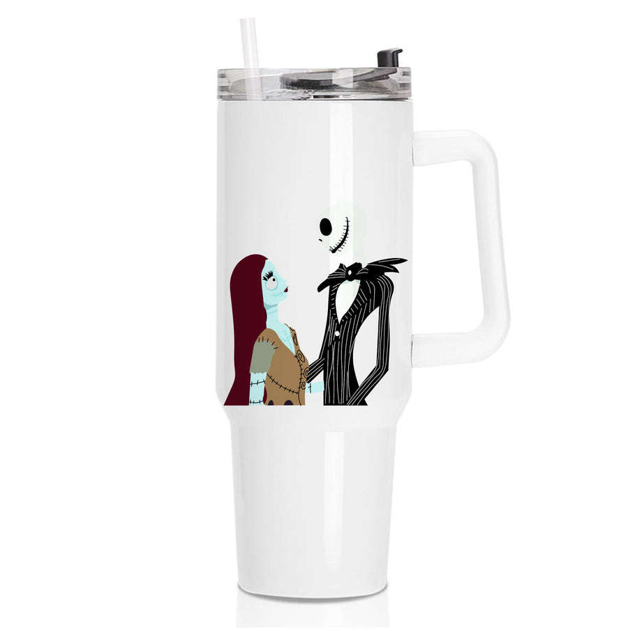Sally And Jack Affection - Nightmare Before Christmas Tumbler