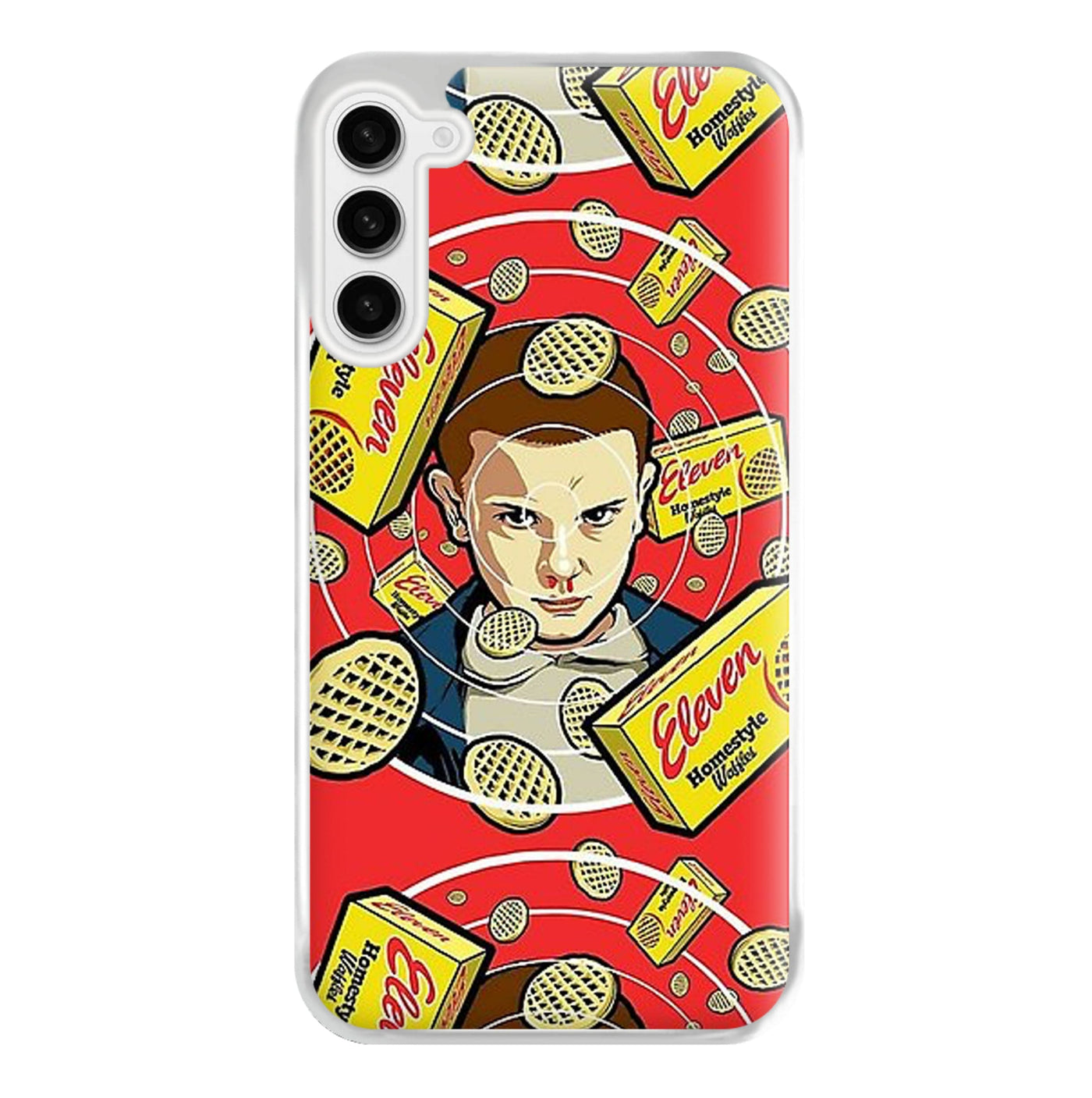 Eleven and Waffles - Stranger Things Phone Case