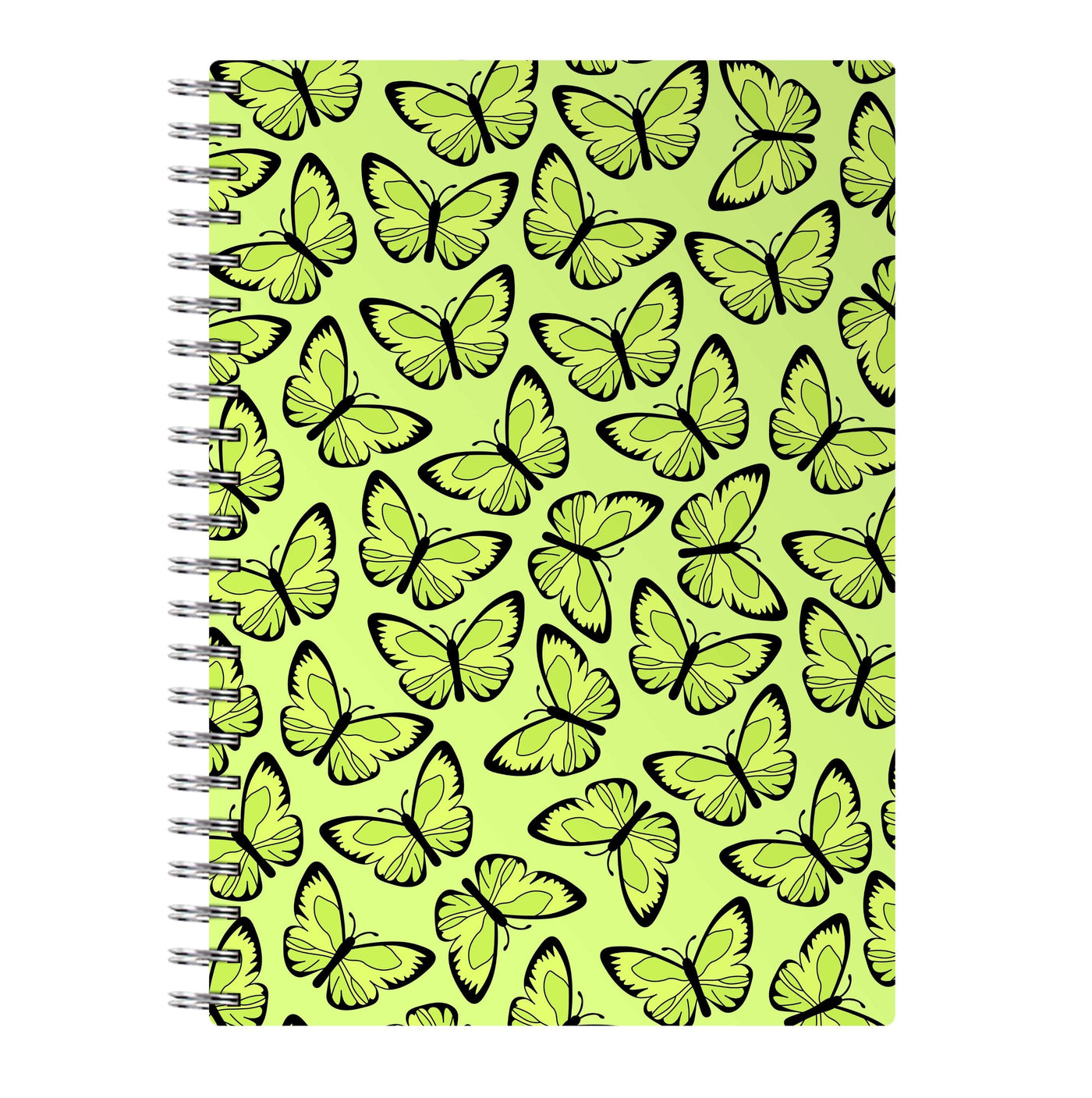 Yellow And Black Butterfly - Butterfly Patterns Notebook