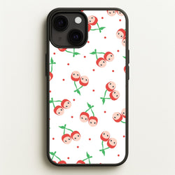 Cherry Angels Pattern iPhone 13 Mini Case