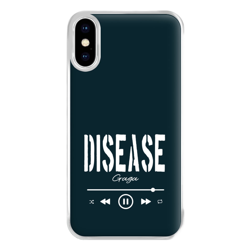 Gaga Disease Track iPhone X / XS Case