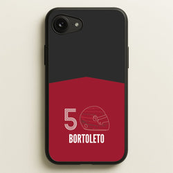 Bortoleto Helmet 2026 iPhone 16e Case