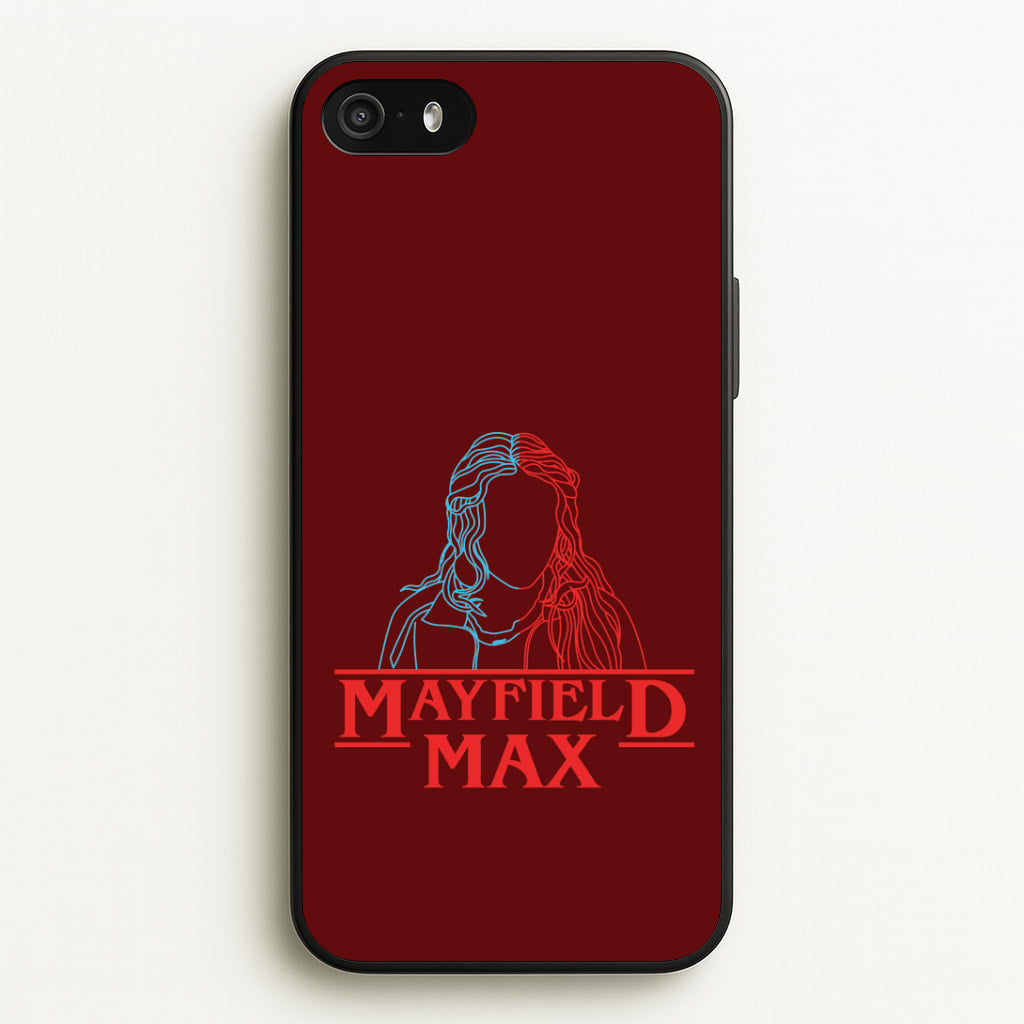 Blue And Red Max iPhone 5 / 5s / SE 2016 Case