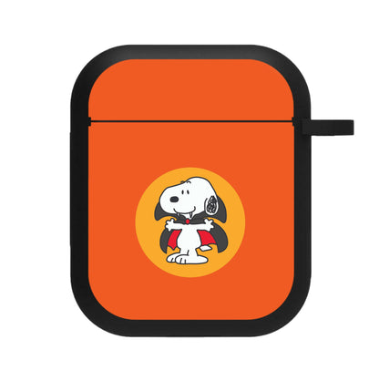 Cartoon Beagle Vampire AirPods Case