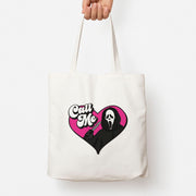 Call Me Heart Tote Bag 1
