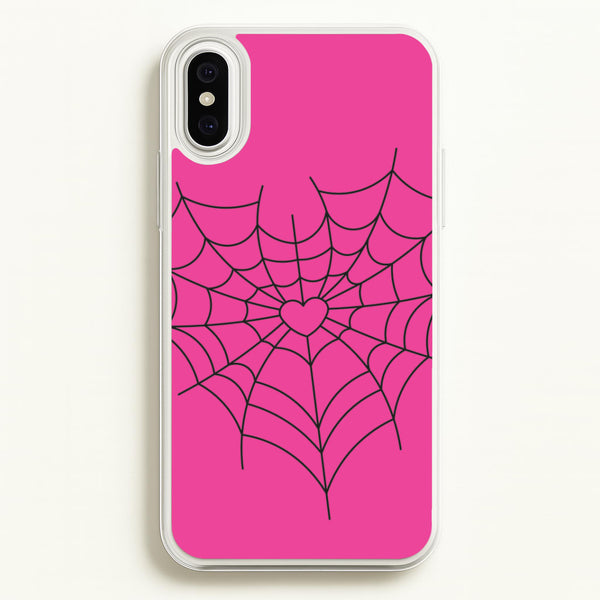 Spiderweb Hearts II iPhone XS Max Case