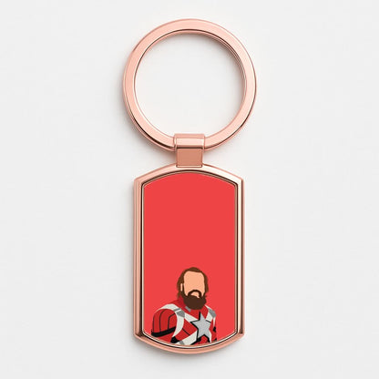 The Guardian  Rose Gold Keyring