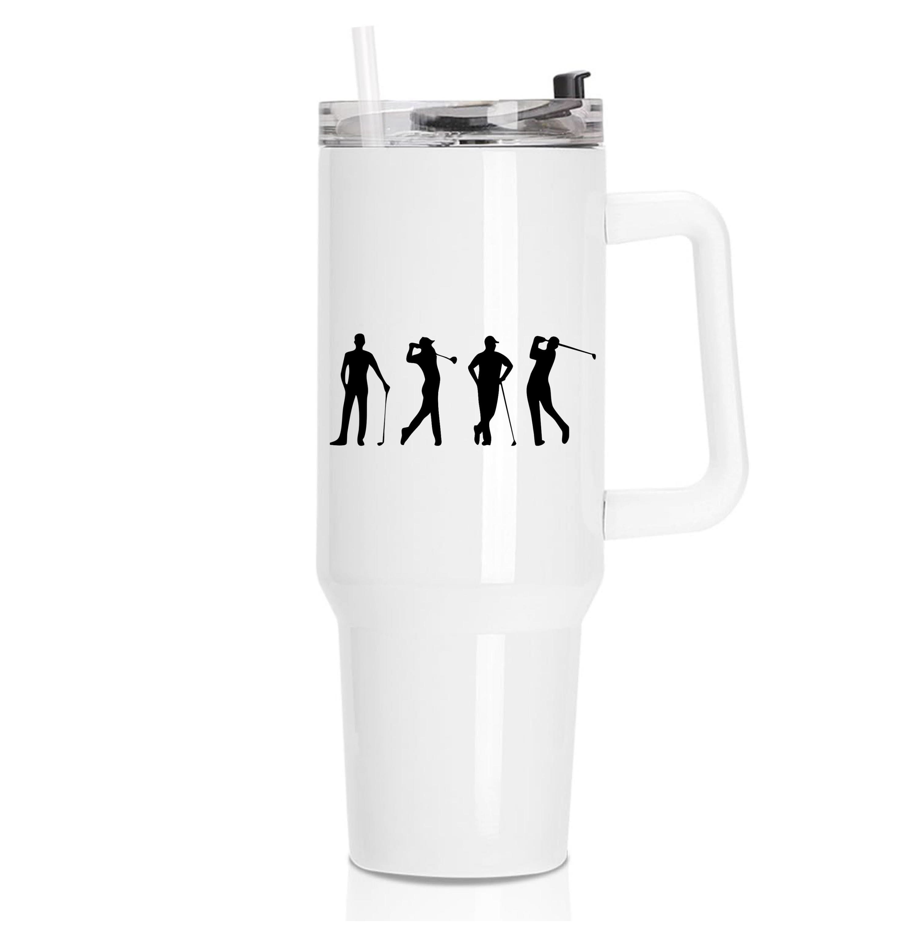 Golf Silhouettes Tumbler