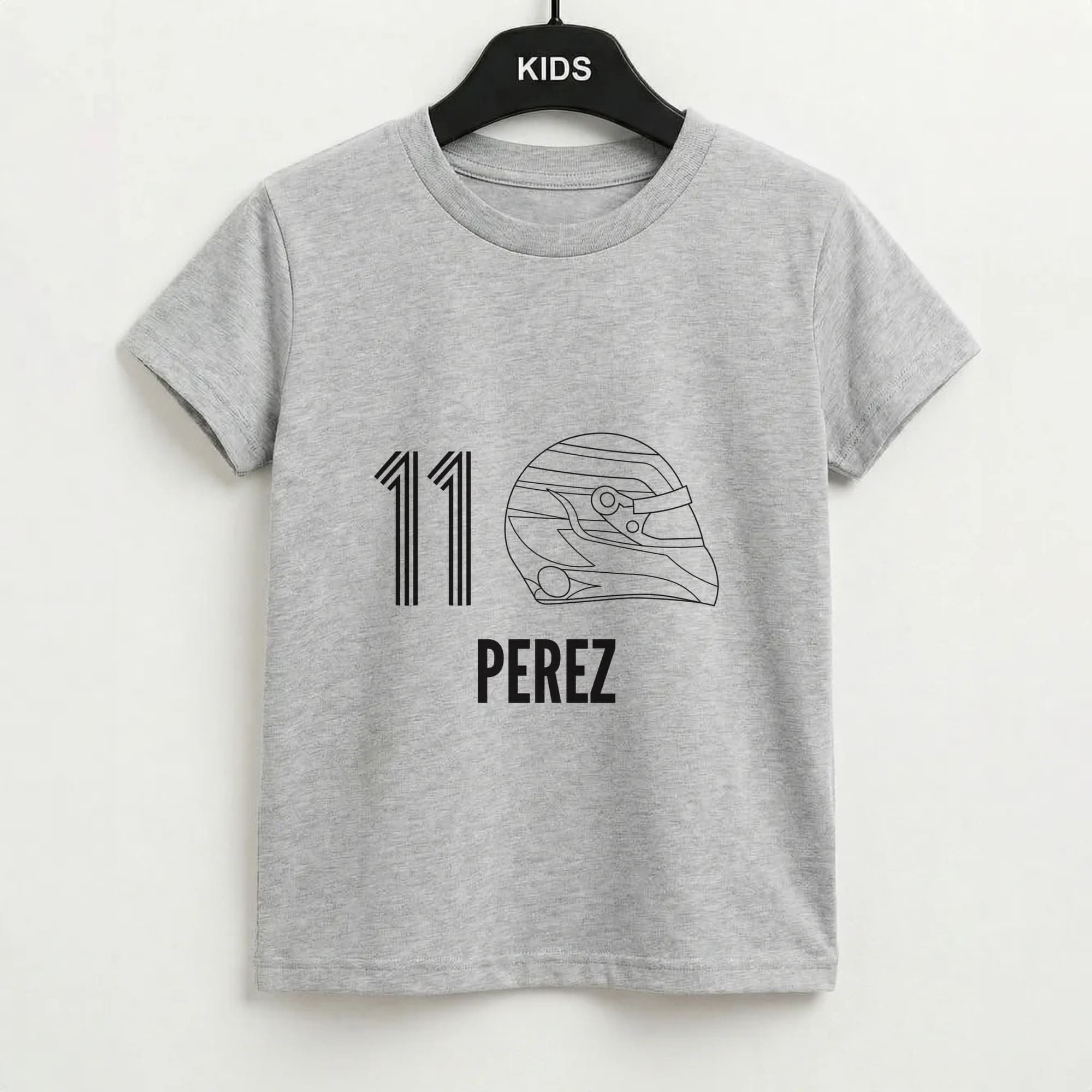 Perez Helmet 2026 Grey Kids T-Shirt