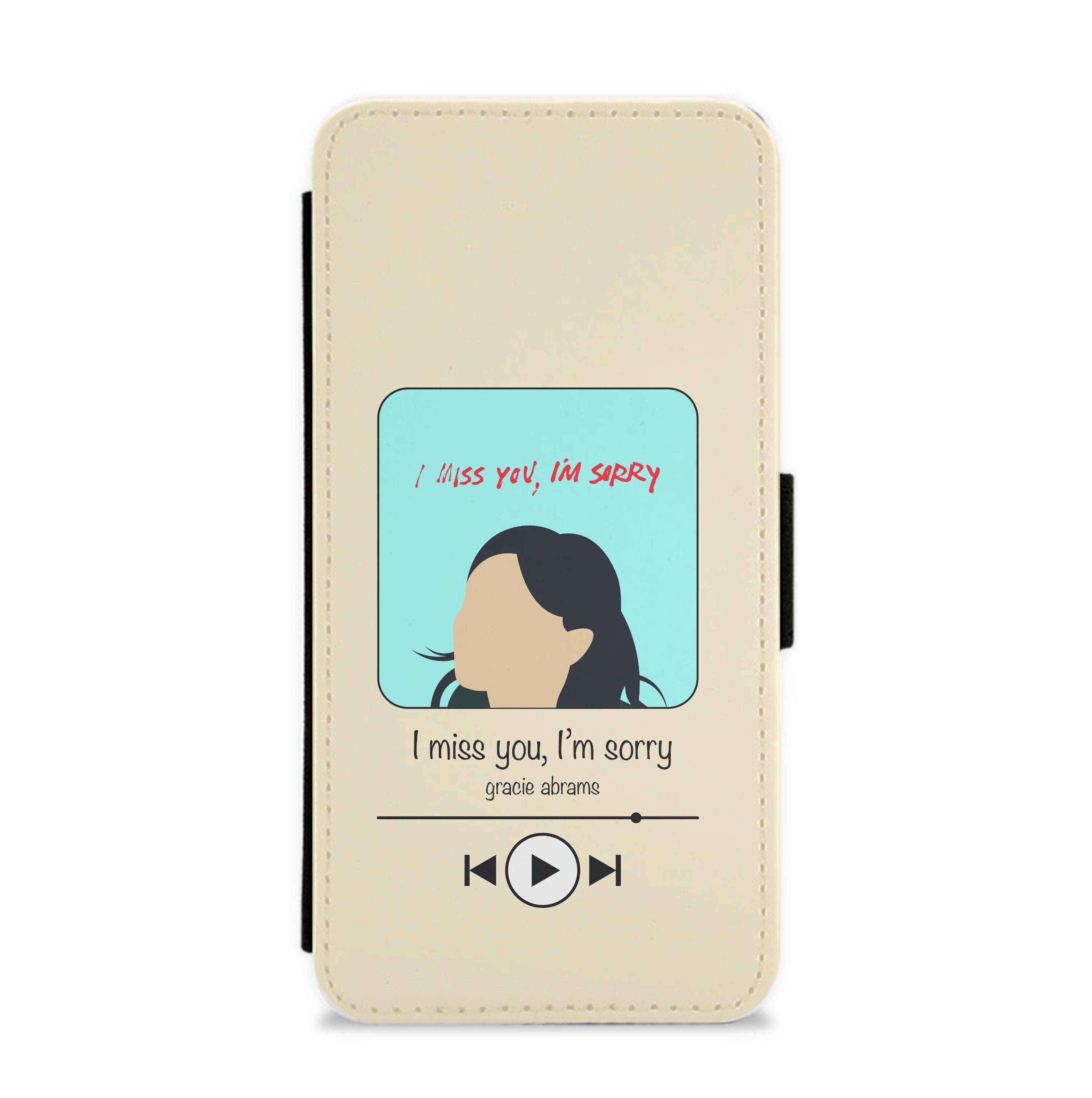 I Miss You - Abrams Flip / Wallet Phone Case