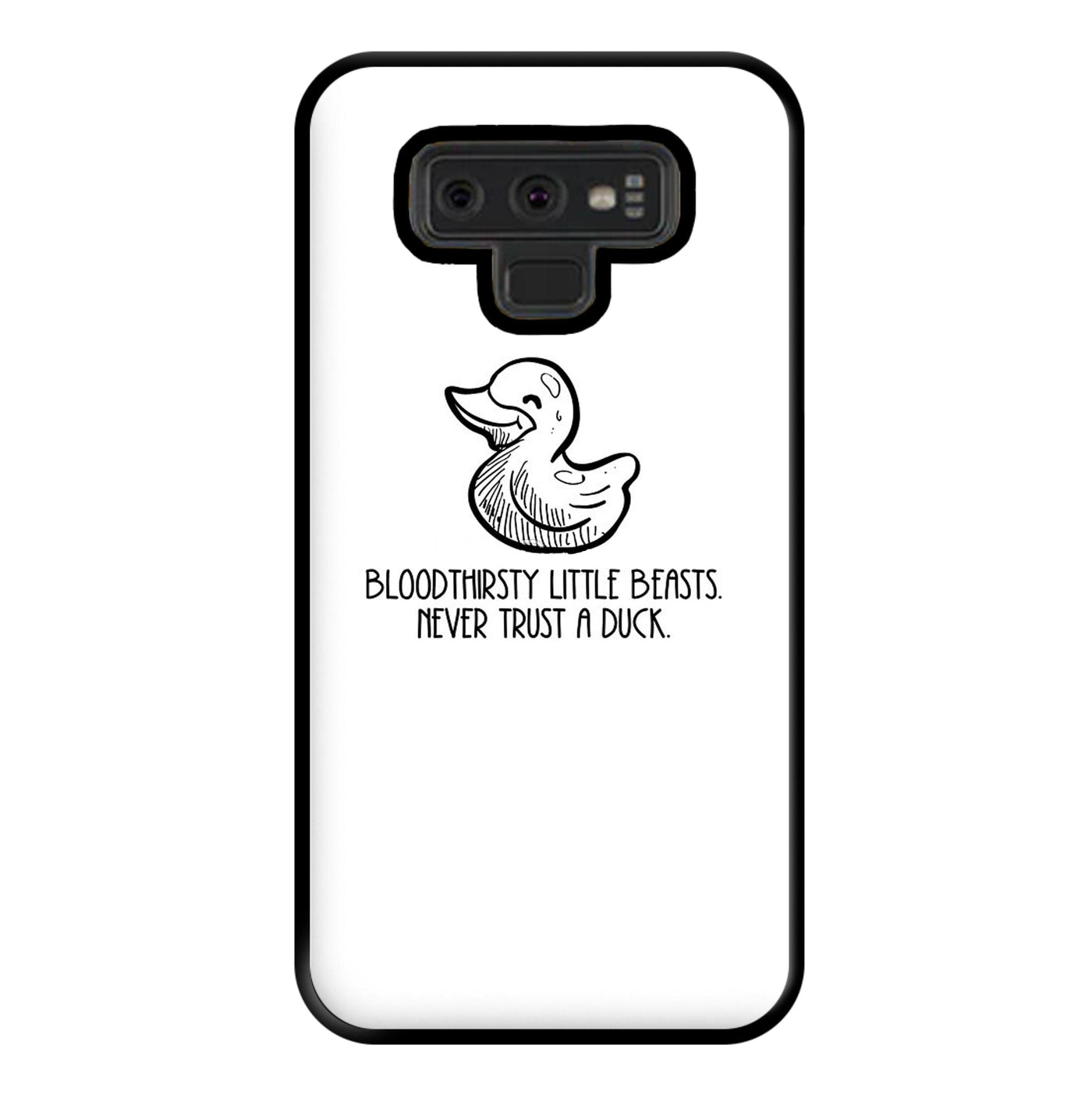 Bloodythirsty Little Beasts Never Trust A Duck - Shadowhunters Phone Case