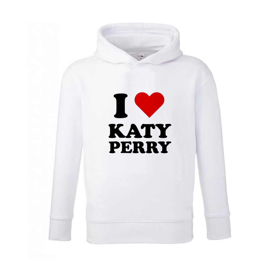 I Love Katy Perry Kids Hoodie