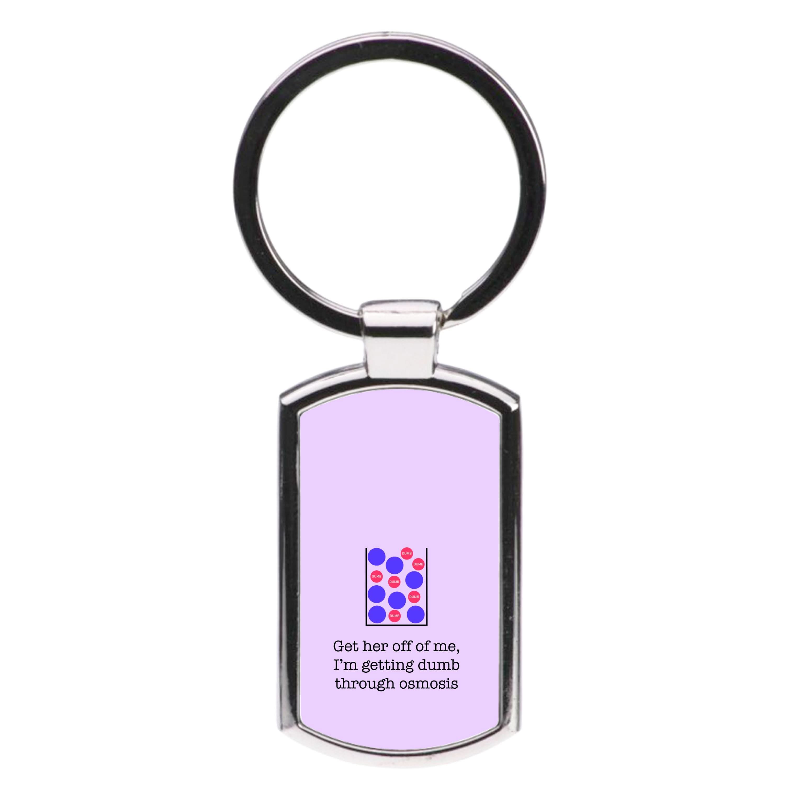 Dumb Osmosis Luxury Keyring