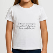 Lighting Up The Sky Tonight Kids T-Shirt 3